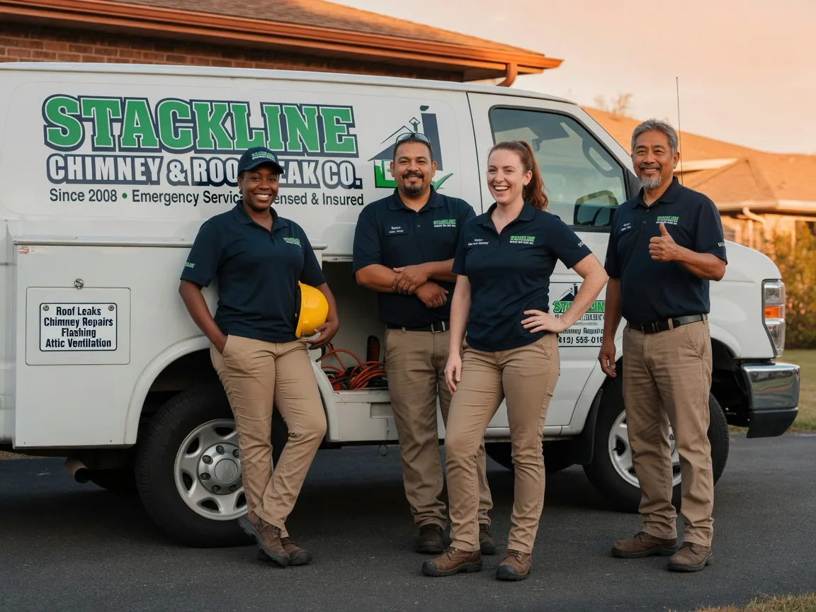 Chimney flashing repair company in Hazlet, NJ
